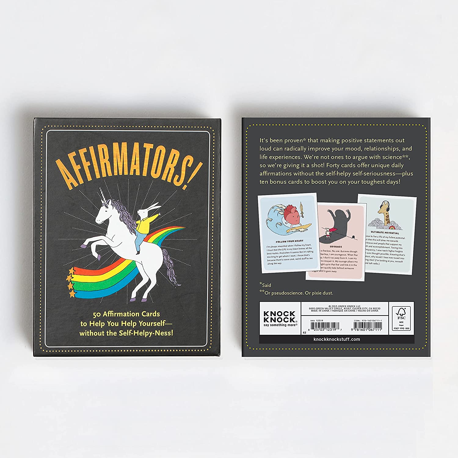 Affirmators! Original: 50 Affirmation Cards Deck Affirmators Original Cards to Help You Help Yourself without The Self-Helpy-Ness (50 Cards) - Image 4